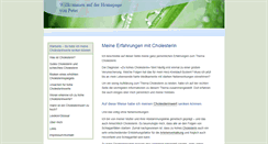 Desktop Screenshot of cholesterinwert-senken.de